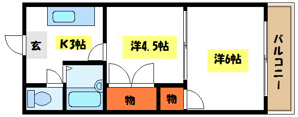 パークサイド南葛西 間取り図