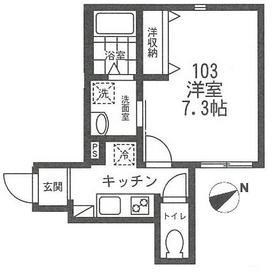 エグザ 間取り図