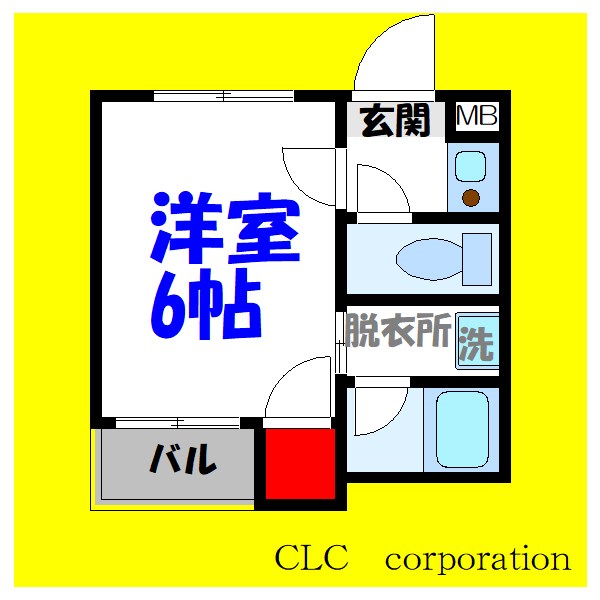 プレシャス西葛西 間取り図