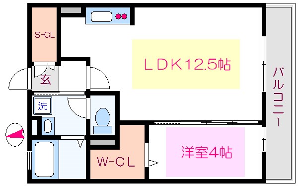 ファミール清澄白河 間取り