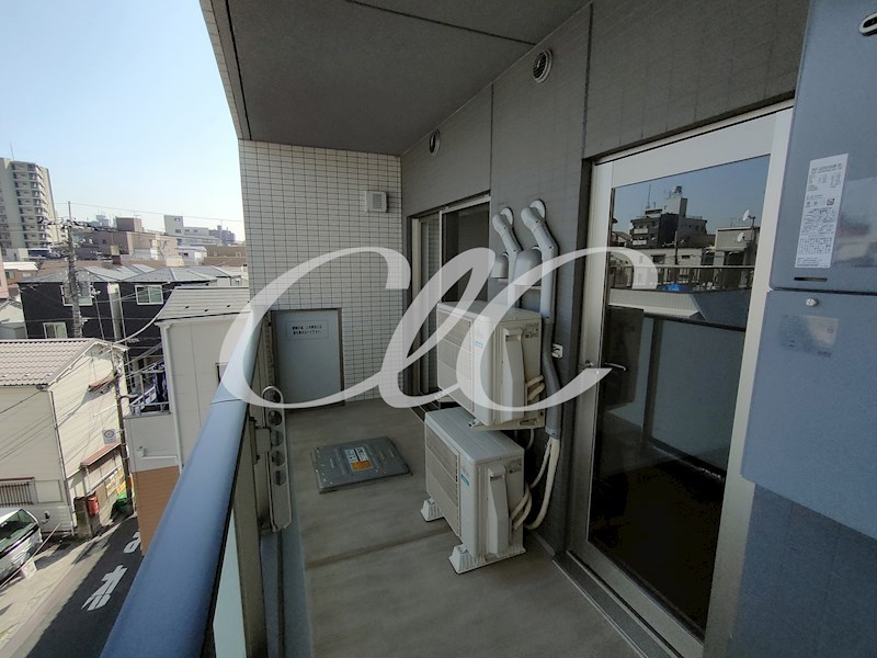 ルフレプレミアム日暮里 ベランダ