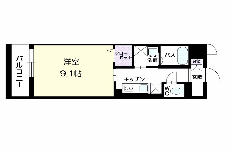 グラン　パール 間取り図