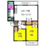 第15頼長ビル 間取り