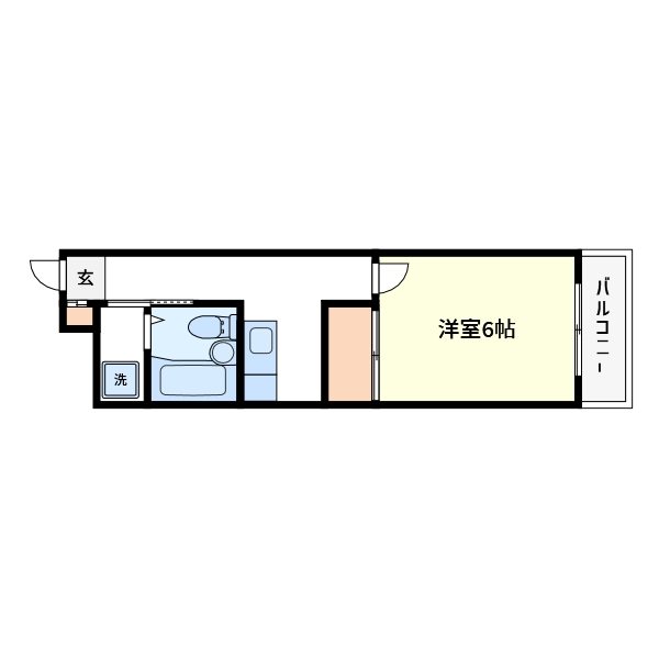 第12頼長ビル  間取り図