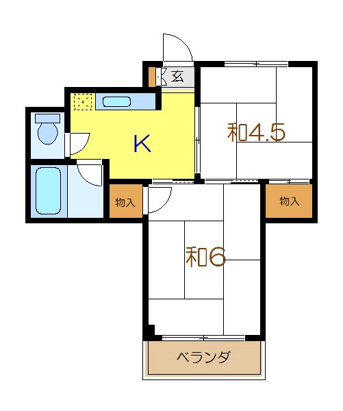 森コーポラス 間取り