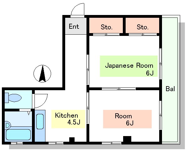 グリーンサイドビル 間取り図