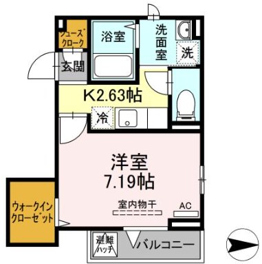 エクセリア北砂   間取り図