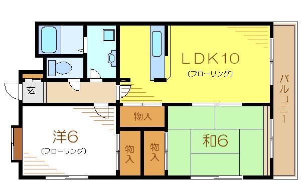 花由館 間取り図