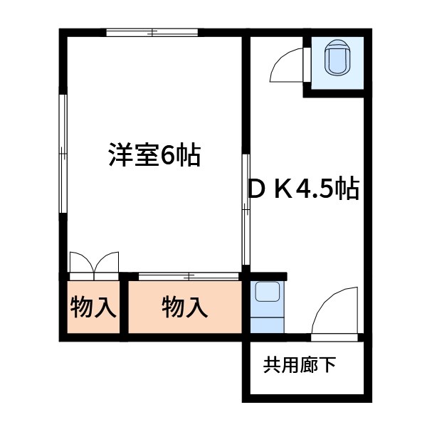 くずみ荘 間取り図