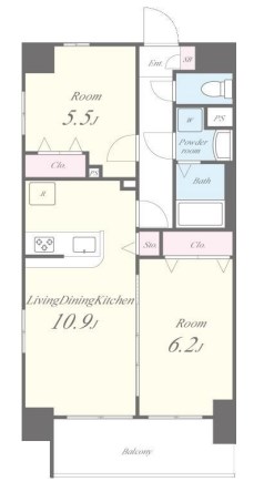 ライツ福助  間取り図