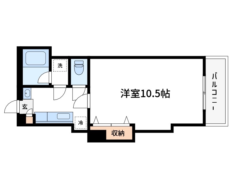 パレスホリケ８ 間取り図