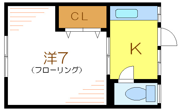 第2酒井マンション 間取り図