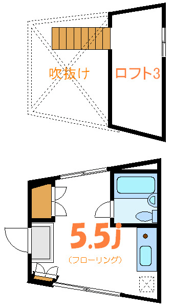 ハイツミニ  間取り図