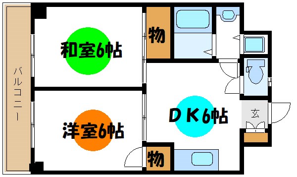 パークコート平井   間取り図