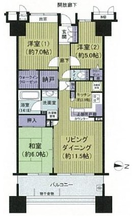 トキアス 間取り図