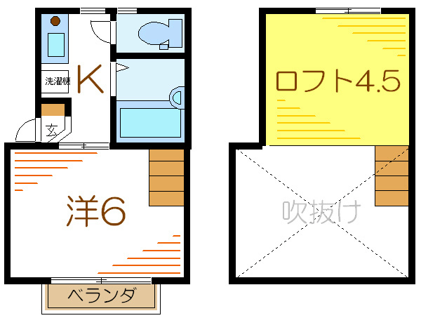 タウンカテッジ瑞江 間取り図