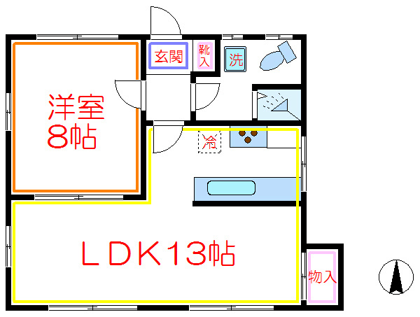 Ｊ&amp;rsquo;ｓ bldg   間取り図