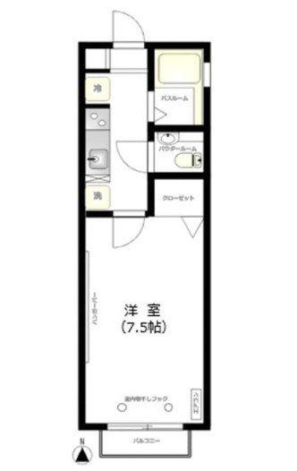 チャペルヒル 間取り図