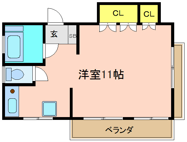 スタイリストコーポラス   間取り図