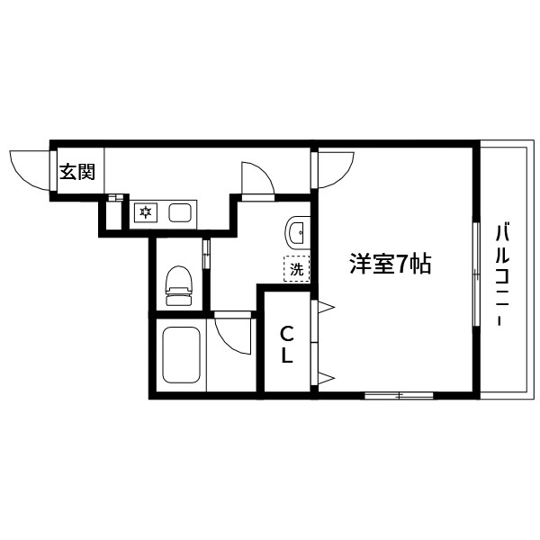 ラテル太田 間取り図