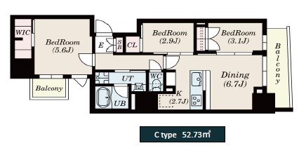 S－RESIDENCE日本橋馬喰町Aere     間取り