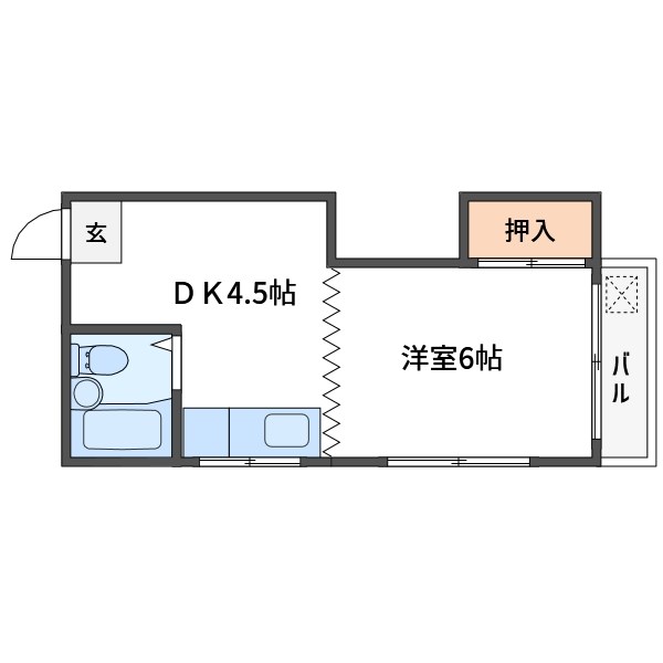 MKハイツ  間取り図