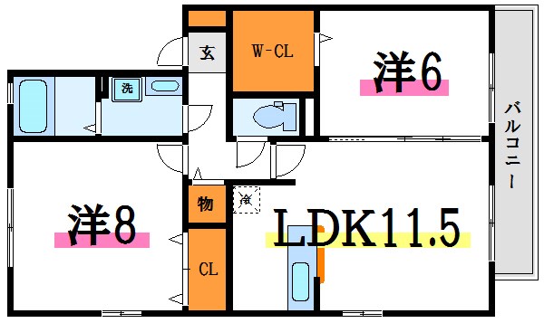 scalar 間取り図