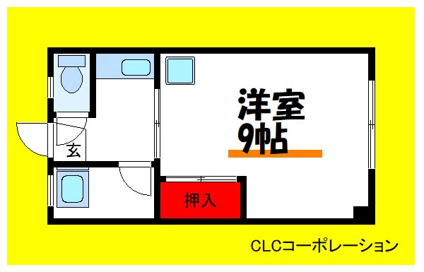 サンライズコーポ  間取り