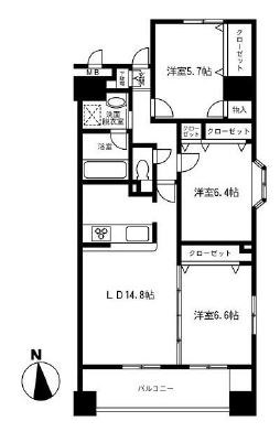 コトヒルズ  間取り図