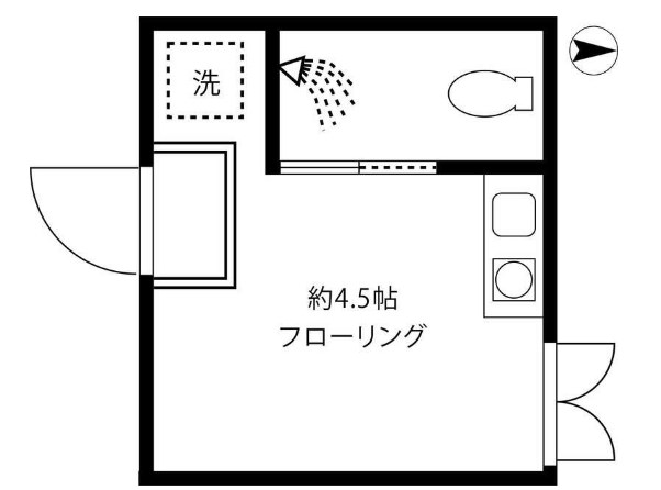 DRホームズ大島 間取り図