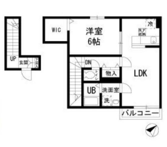 メゾン・ド・フォルテシモ一号館 間取り