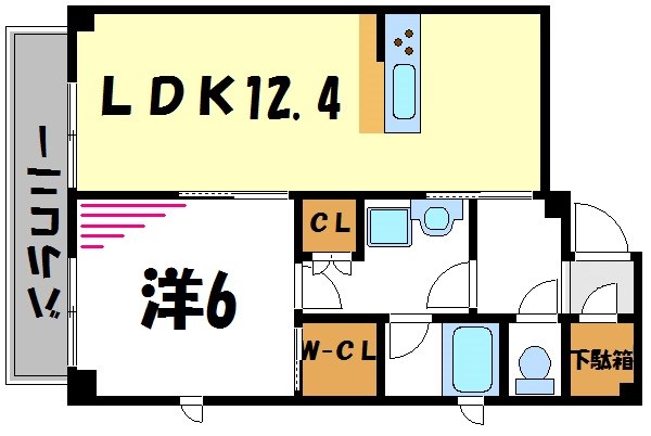 HIGASHIKOMATSUGAWA PARK RESIDENCE 間取り図