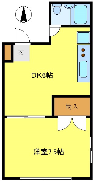 日栄ビル  間取り図