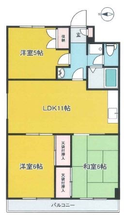 リアライズ北綾瀬 間取り