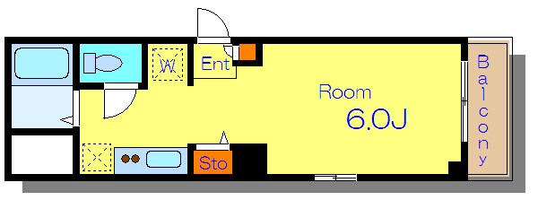 リバーハイツ5 間取り図