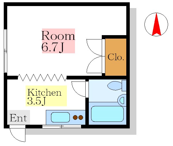 Ｋパレス 間取り図