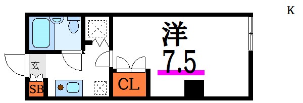 小岩東総ハイツ 間取り