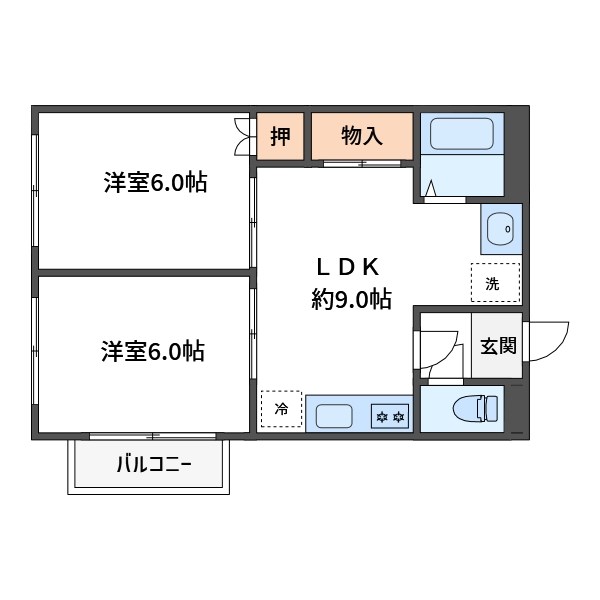 グリーンコーポラス 間取り図