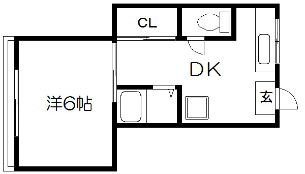 成瀬アパート 間取り図