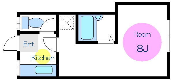 ラブール  間取り図