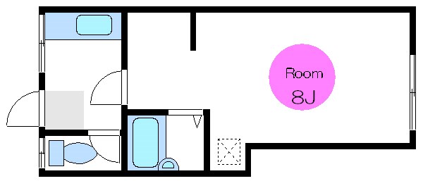 ラブール  間取り図