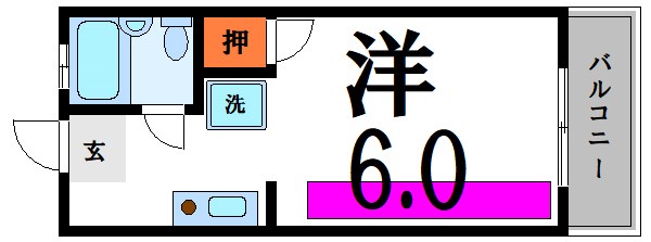 ダイニ雅 間取り図