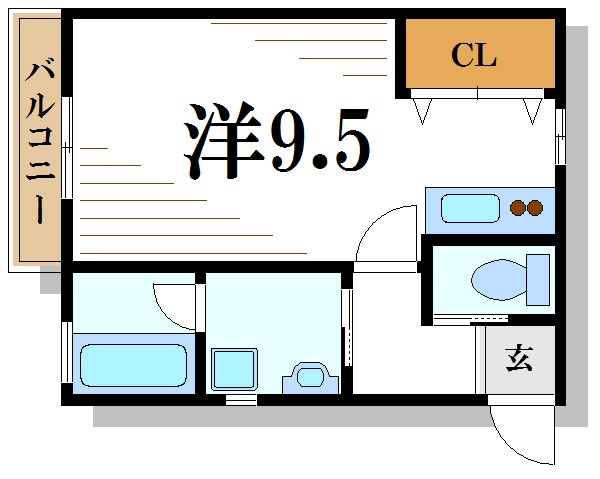 サンライトⅡ  間取り図