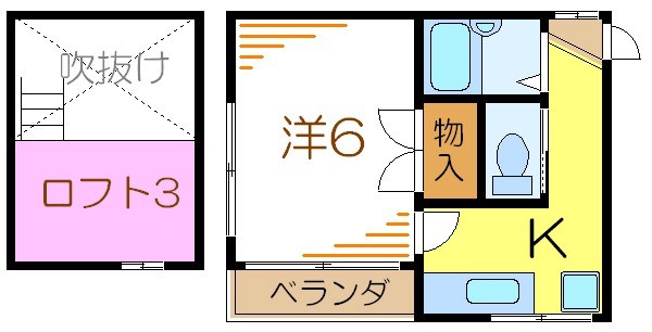 コーポ佐々木 間取り図