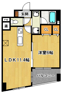 エリアＭ 間取り図