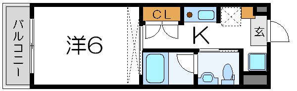 アクアⅠ  間取り図