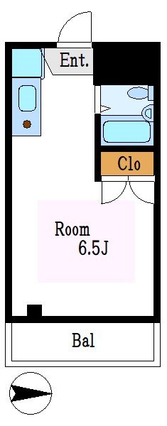 コーポラス秋  間取り図