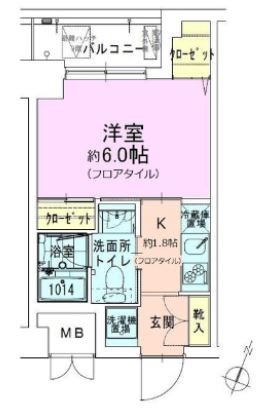 門前仲町レジデンス弐番館 間取り