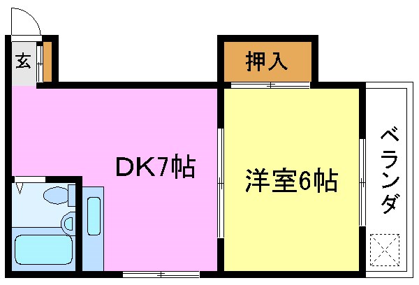 岡部ビル   間取り図