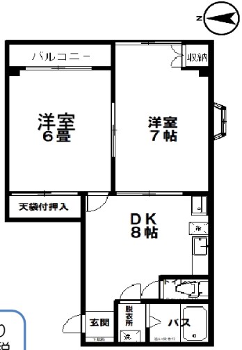 シェモア・モリタ 間取り図